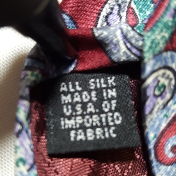 CHRISTIAN DIOR MONSIEUR SILK CLASSIC PAISLEY TIE - Picture 4 of 5